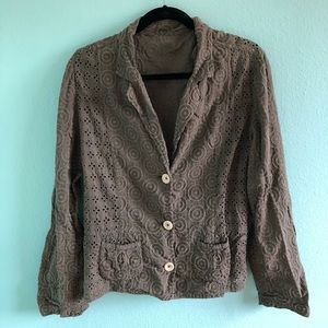 Johnny Was Olive Jacket